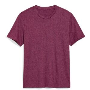 Old Navy Soft Washed Burgundy Short Sleeve Basic T-shirt Men's XXL